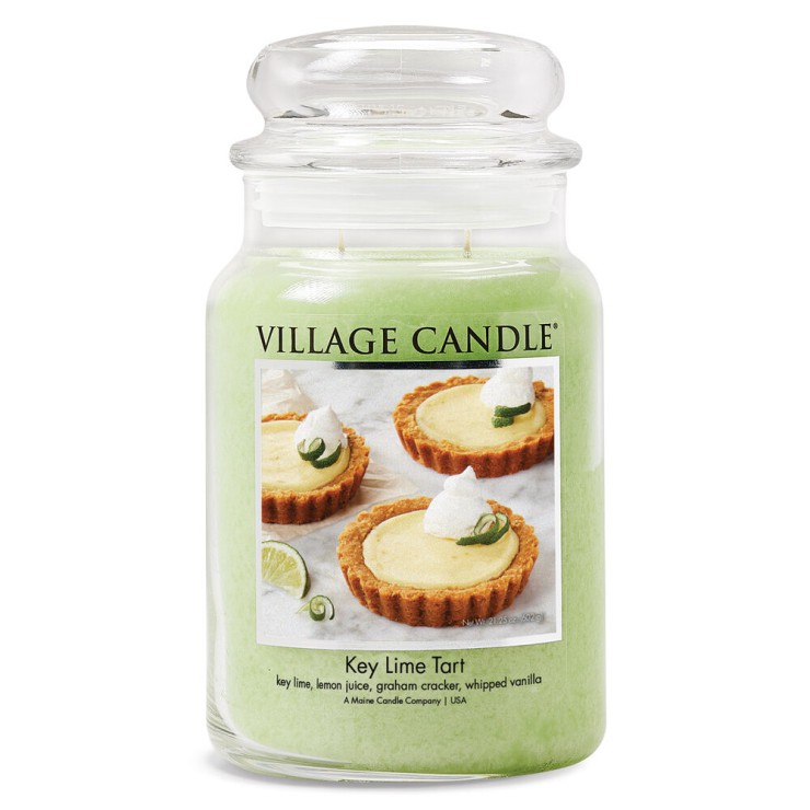 Duża świeca Key Lime Tart Village Candle